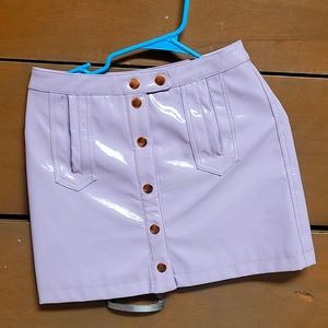 Liliac leather skirt size small